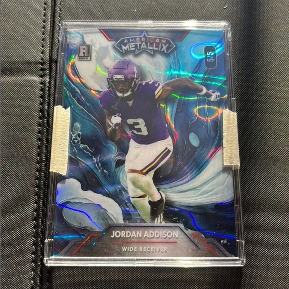 Other - Jordan Addison Wild Card 5/5 Bookend RC